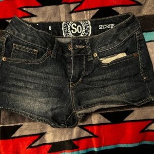 Jean shorts